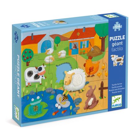 Тактилен пъзел ферма