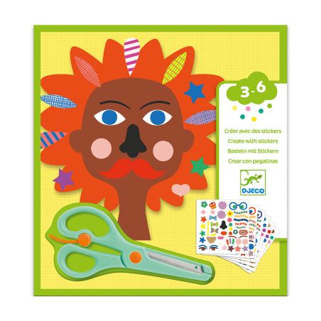 Създай със стикери прически