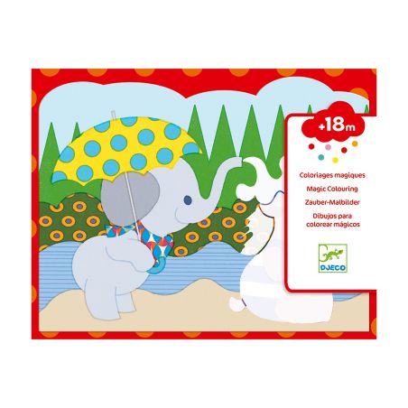 Оцвети картини с вода навън