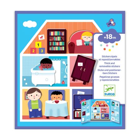 Стикери направи къща