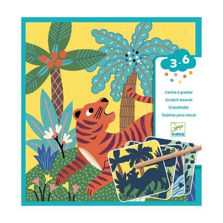 Скреч карти големи животни