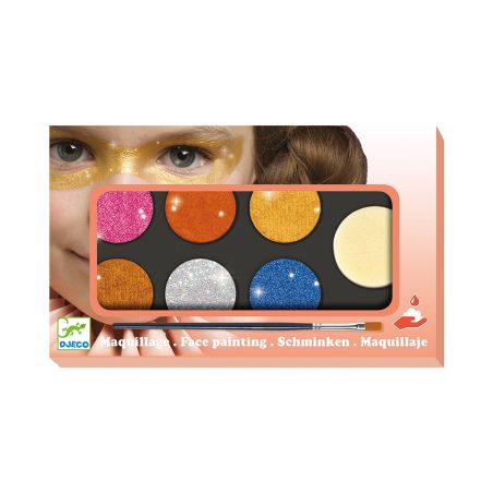 Грим за лица металик цветове