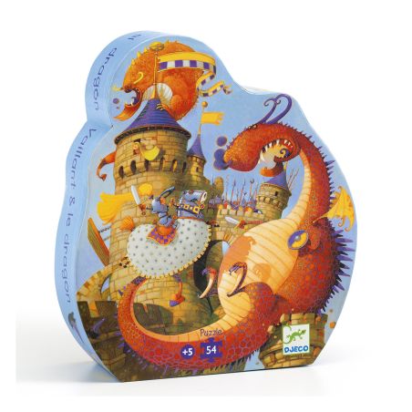 Пъзел рицарят и дракона