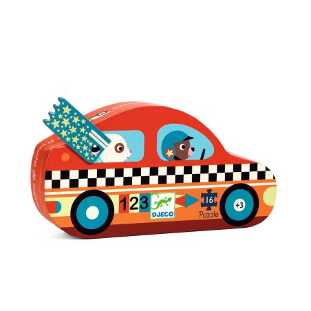 Пъзел състезателната кола