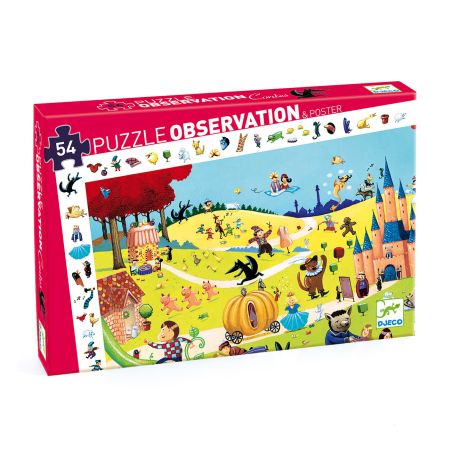 Пъзел за наблюдателност приказки