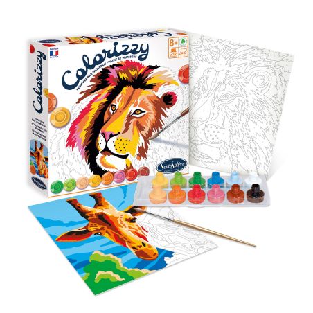 Оцветяване с цифри савана