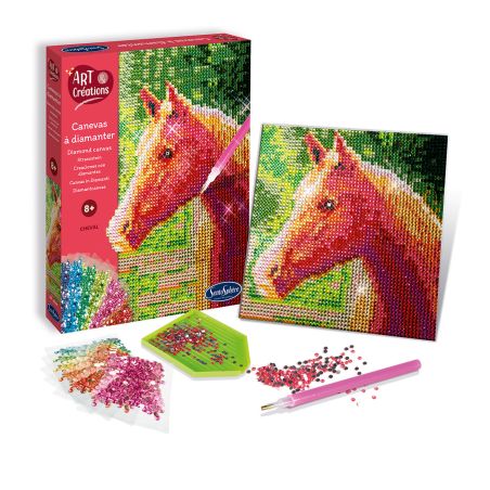 Диамантен гоблен кон