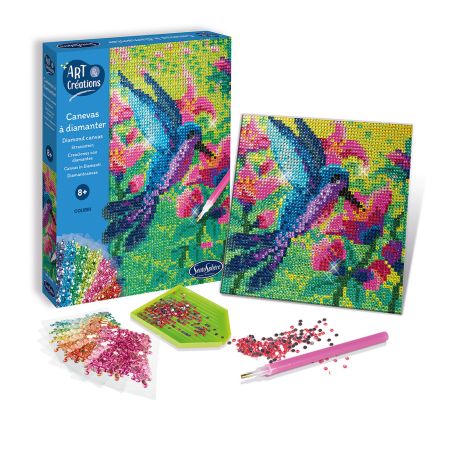 Диамантен гоблен колибри