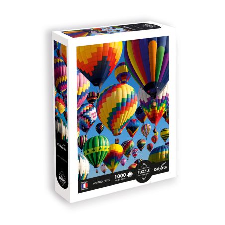 Пъзел балони в небето на Франция