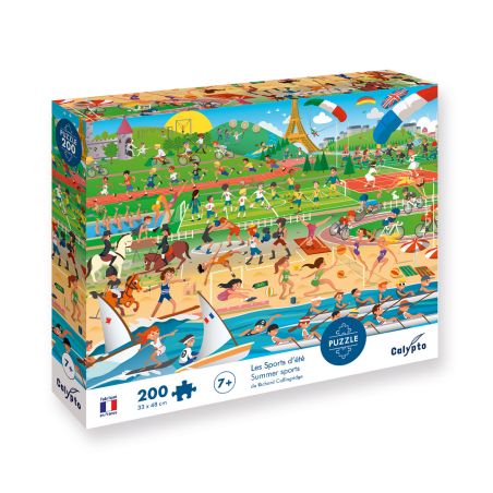 Пъзел лятна спортна надпревара