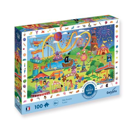 Пъзел за наблюдателност горски празник