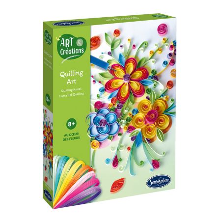 Направи цветя от хартиени ленти квилинг