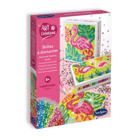 Ателие направи кутия за бижута с цветни камъчета