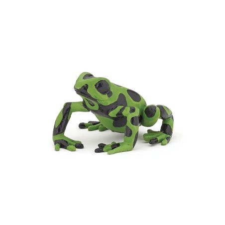 Фигурка екваториална жаба зелена