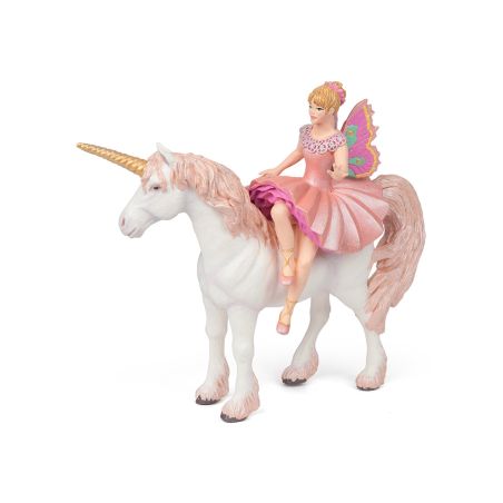 Фигурки балерина елф с еднорог