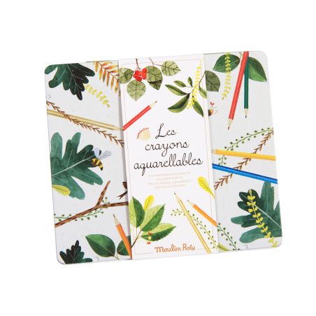 Комплект акварелни моливи за оцветяване 24 цвята