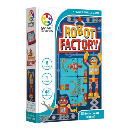 Логическа игра фабрика за роботи