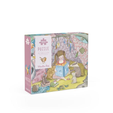 Пъзел тайната къща за игра 100 части