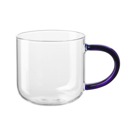 Стъклена чаша Coppa 0,400мл - синьо