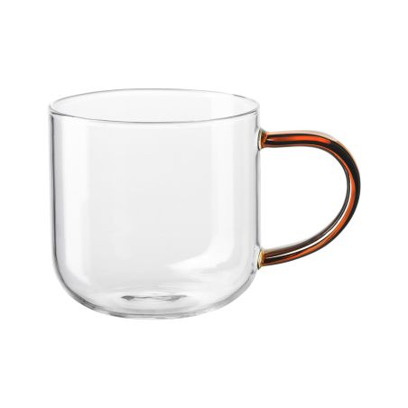 Стъклена чаша Coppa 0,400мл - кафяво