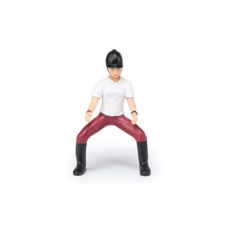 Фигурка момиче жокей