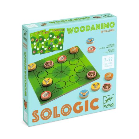 Логическа игра woodanimo от Djeco