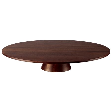 Дървено плато за сладкиши и сирена 35см