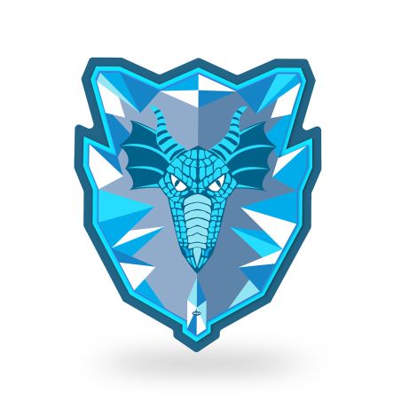 играчка щитът на ледения дракон от пяна