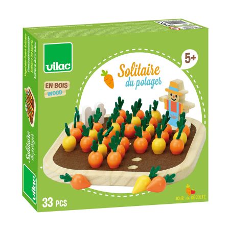 Игра за подреждане зеленчукова градина