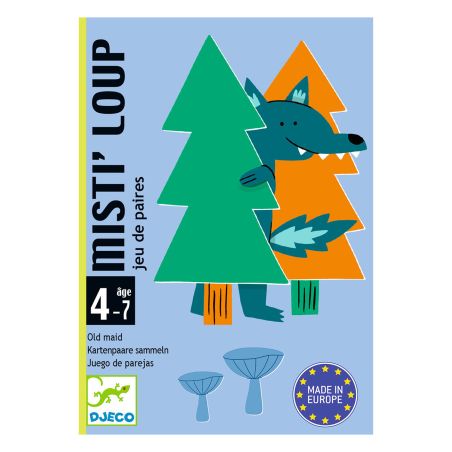 Игра с карти misti loup Djeco