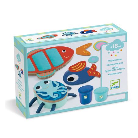 Комплект направи с клей морски животни