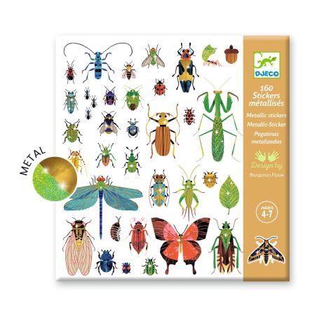 Стикери 160 бр. насекоми