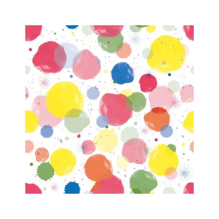 Салфетка 25см 25см 20бр Splash dot mix