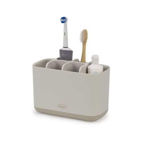 Поставка за четка за зъби EasyStore™ 6 секции - екрю мат