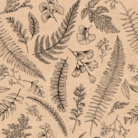 Салфетка 33см 33см 20бр Recycled leaves and herbs