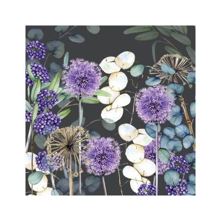 Салфетка 25см 25см 20бр Lunaria сиво