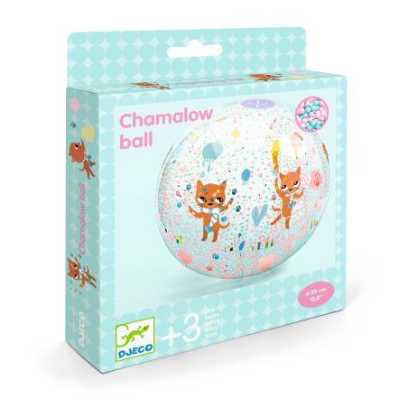 Надуваема топка котета