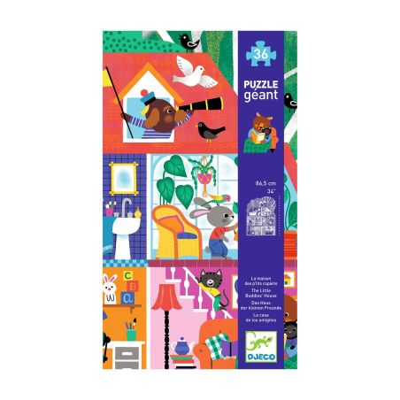 Пъзел гигант къщата на малките