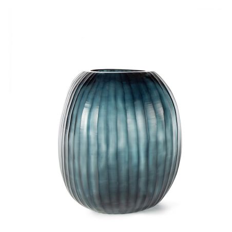 Ваза Patara round - тъмно синьо