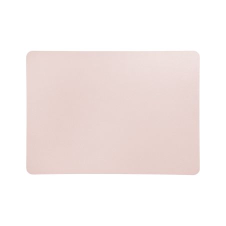 Подложка за сервиране еко кожа - светло розово