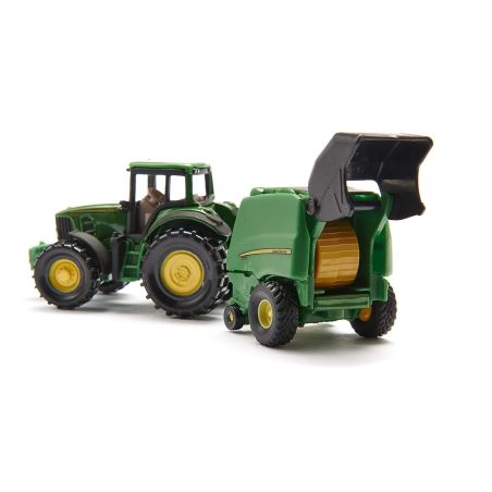 Играчка трактор John Deere с балопреса