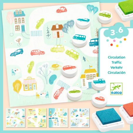 Направи картини с печати трафик