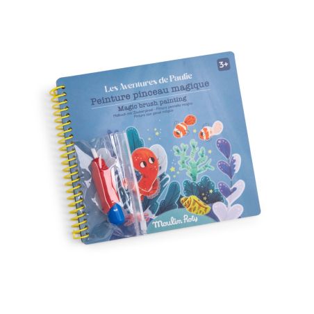 Книжка за оцветяване с вода приключенията на Поли