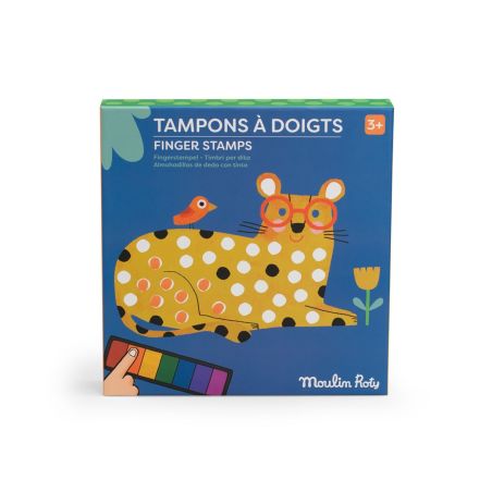 Комплект оцвети картини с пръсти