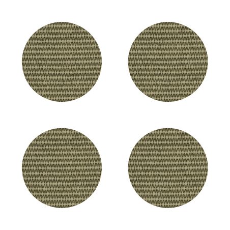 Подложки за чаши Sisal Optic 4бр - зелено
