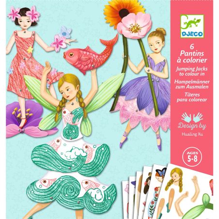 Направи движещи се кукли феи DJECO