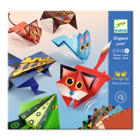 Оригами скачащи животни