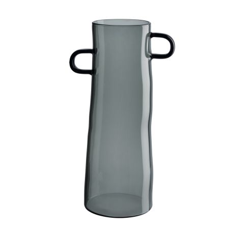 Ваза Rayu 28см - сиво