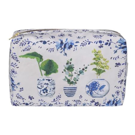 Несесер Kawana delft 30см - синьо