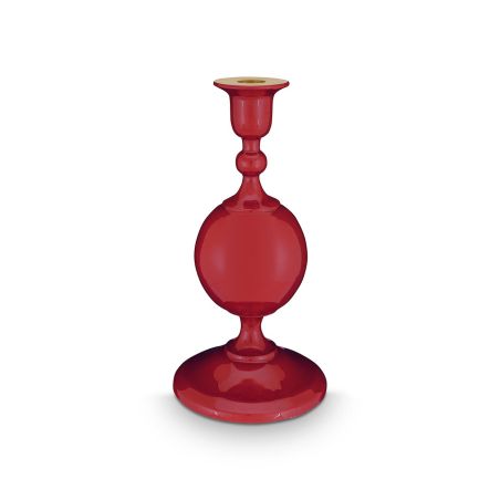 Свещник 24см - червено